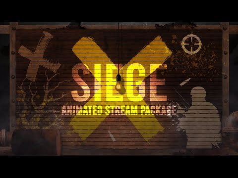 Siege X Stream Package - OverlayUniverse (Rainbow Six Siege X Stream Overlay)