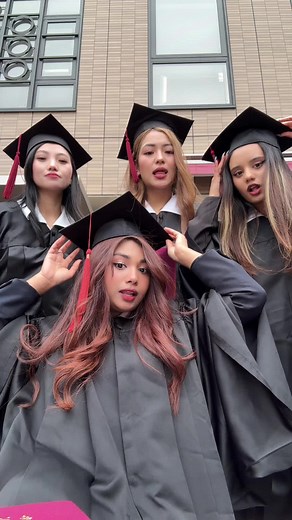Finally done 🎓✨@Sammy @MAMATAGURUNG555 @プリンちゃん #fypシ #graduation #japan