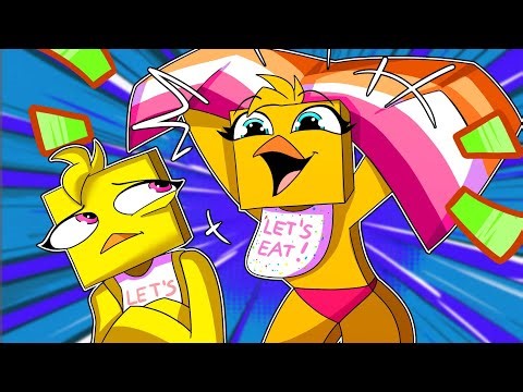 Chica Comes out of the Closet?! In Minecraft Fnaf