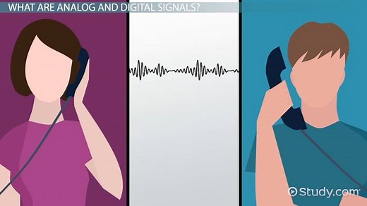 Analog vs Digital Signal | Definition, Types & Examples