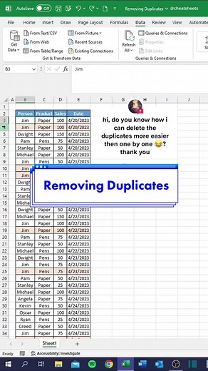 How to Remove Duplicate Rows in Excel - Excel Tips & Tutorial