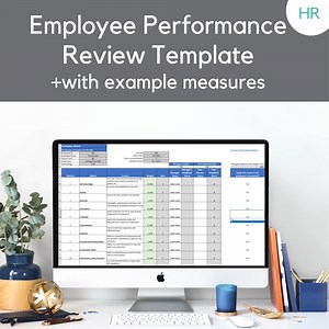 Employee Performance Review Template, Scorecard Rating Scale - Time Saving Templates