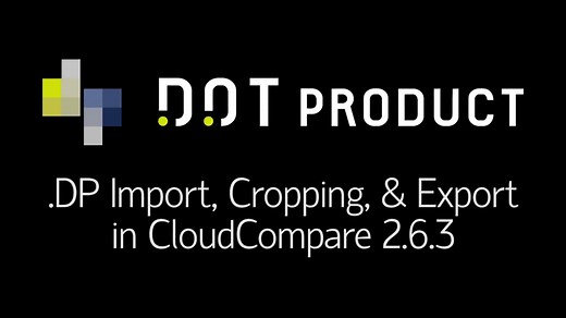 .DP Import, Cropping, & Export in CloudCompare v2.6.3