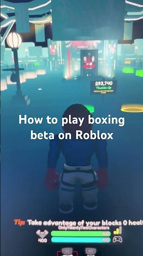 How to play boxing beta on Roblox