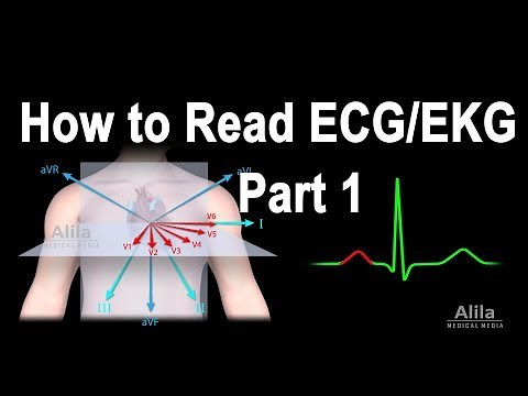 How to Read ECG/EKG, Part 1, Animation