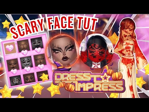 How to Make a SCARY FACE in Dress to Impress 😱 | Roblox DTI Tutorial