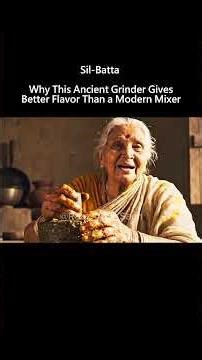 Sil-Batta vs Mixer: Why Stone Grinding Makes Food Taste Better! #SilBatta #FoodScience