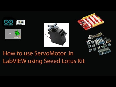 How to control a Servo Motor From LabVIEW