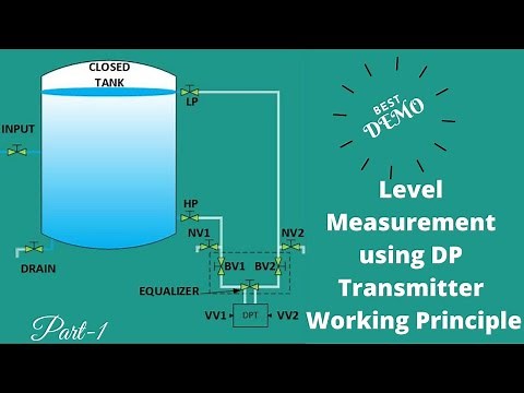 Level Measurement using DP Transmitters Working Principle - Part-1