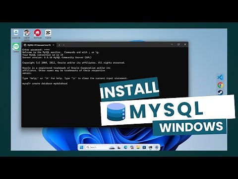 How to Download and Install MySQL Command Line Client on Windows | MySQL Installation