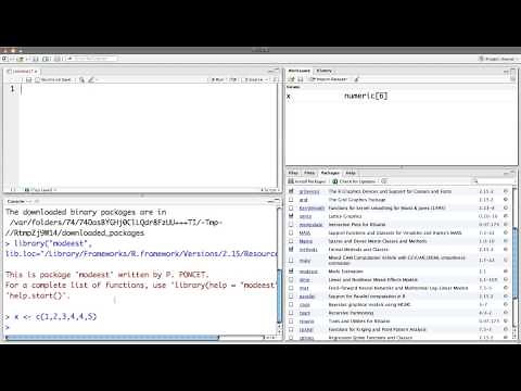 Installing Packages in R Studio
