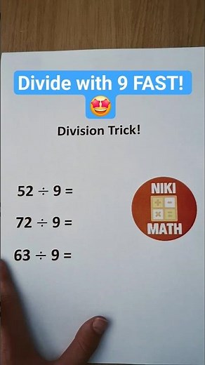 Division Tips and Tricks | Easy Division Tricks for Large and Small Numbers!😎