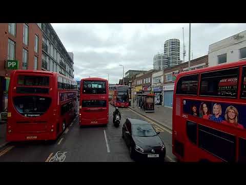 London BUS Ride 🇬🇧 Route EL1 - ILFORD to BARKING RIVERSIDE via Barking, Thames View Estate 🚌