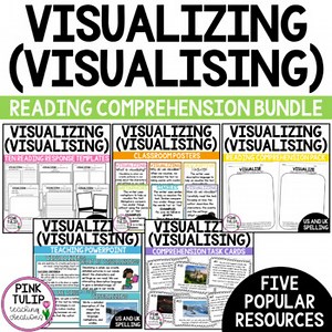 Visualizing (Visualising) - Reading Comprehension Bundle