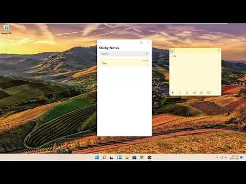 Windows 11 Sticky Notes [Tutorial]