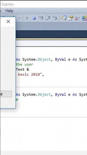 visual basic beginners
