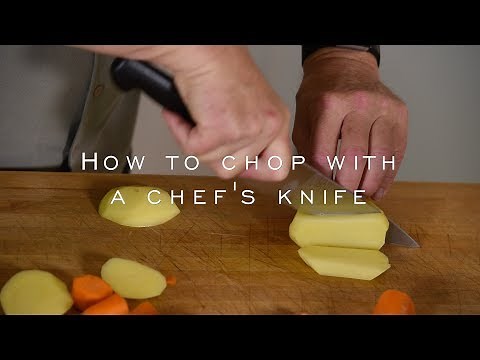 How to use a chef's knife