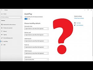 Change Your Autoplay Settings for Attached Devices in Windows