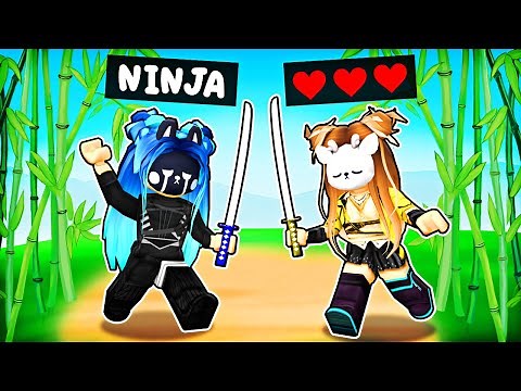 Playing as a NINJA in Roblox!