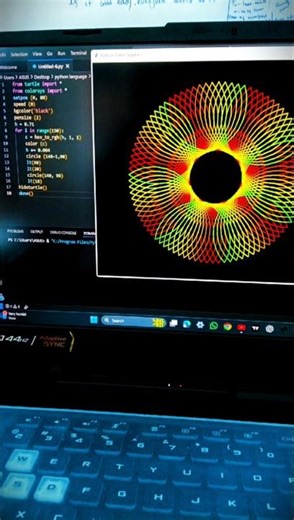 Python 🐍Turtle 🐢 Programming amazing pattern ||