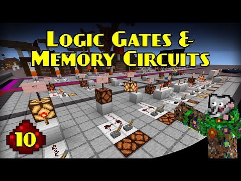 Logic Gates & Memory Circuits Explained | Let's Learn Redstone 10 | Minecraft Redstone Tutorial