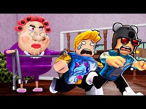 KOALA VS CAT - ROBLOX ESCAPE THE GRANDMA OBBY