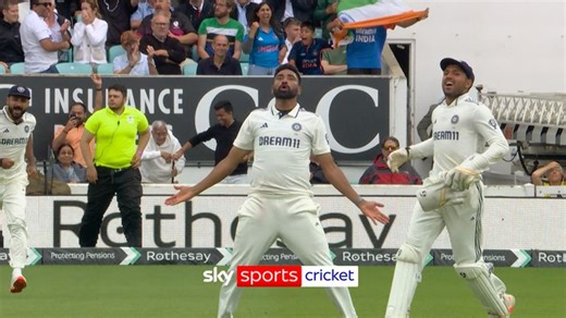 England vs India 5th Test: India win by SIX runs in dramatic finish