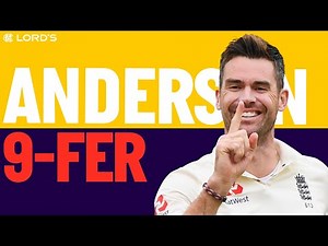 🔥 9-Wickets In The Match | Jimmy Anderson Bowling Masterclass vs India | Lord's 2018