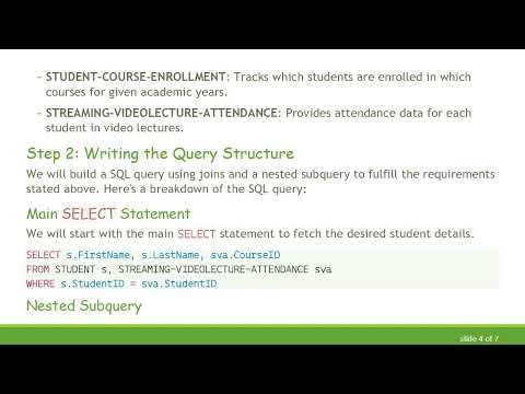 Unlocking SQL Mastery: How to Handle Complex Queries with Nested Queries