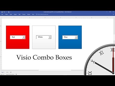 Visio Combo Boxes