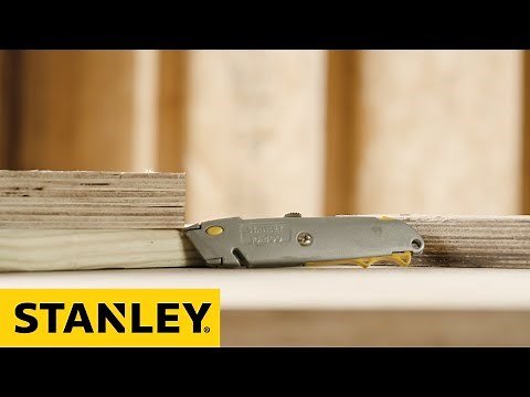 STANLEY® 10-499 Blade Change Instructions