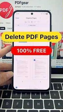 How to Delete PDF Pages for Free #PDFgear