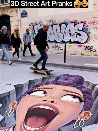 K-pop demon hunters 3D Street Art Prank😳 Golden 08 #kpopdemonhunters #shortsfeed #netflix #demon #rumi #golden #edit #funny #kpop #zoey #jinu #fyp #squidgame #huntrix #Huntrix #baby #Zoey #mira #haircut #future
