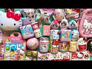 ASMR HELLO KITTY TOYS SURPRISE UNBOXING 5 HOURS‼️ HUGE Sanrio Mystery Blind Boxes mini toys