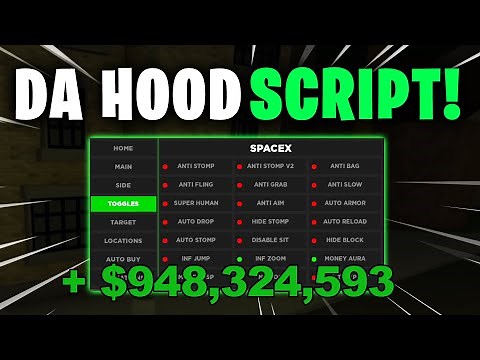 [NEW] Da Hood Script / Hack | Money Farm, Kill Players & MORE