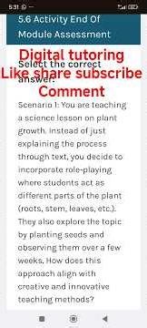 hots module 5, 5.6 activity end of module assessment
