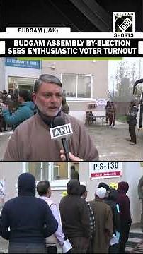 Long queues outside polling station in J&K’s Budgam ahead of assembly By-Election