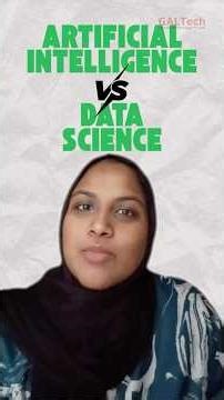 Data Science vs Artificial Intelligence (AI) in Malayalam | Know this before selecting the Course