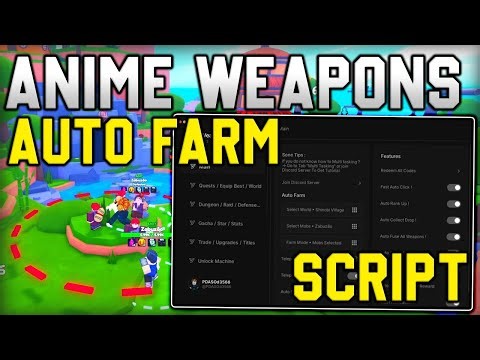 [🍀EVENT] Anime Weapons OP Script Auto Farm, Auto Roll & Auto Dungeon (Roblox 2025)
