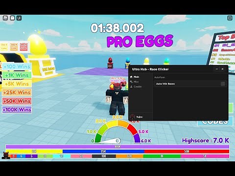 Roblox Race Clickers New İNFİNİTE WİN Script (PASTEBİN)