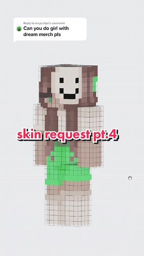 Dream Girl Skin Showcase in Minecraft