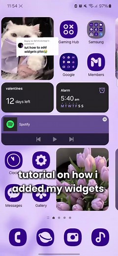 How to Add Widgets to Samsung Home Screen
