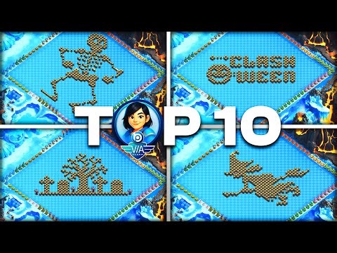 Top ARTISTIC Bases | Clash of Clans