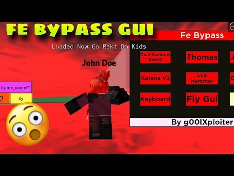 Roblox FE Bypass Script | FE Bypass Gui | •Works in any Games•