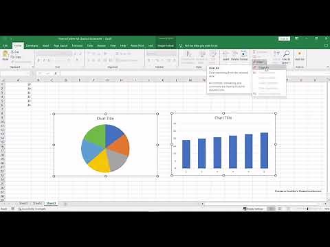 How to Delete All Charts in Excel