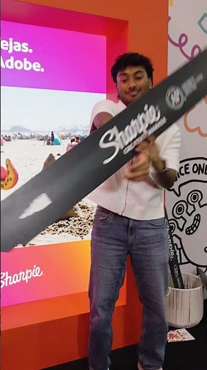 Sharpie Got Colorful at #AdobeMAX 2025 | Adobe