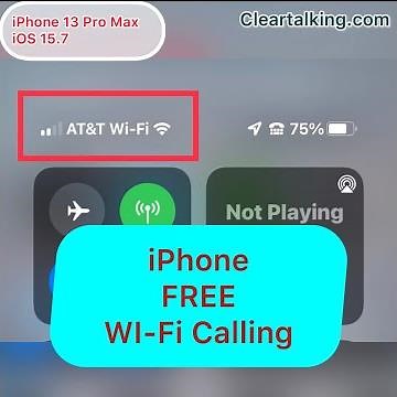 How to Enable and Use WiFi Calling on Your iPhone for FREE calls?