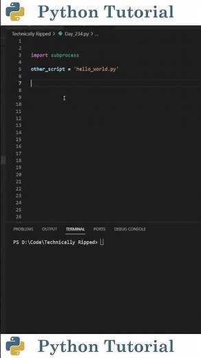 Executing Shell Commands With Python | Python Tutorial