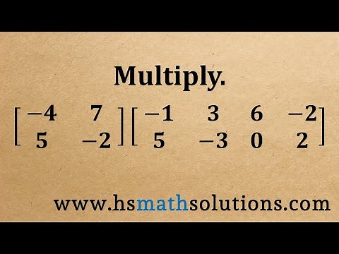 Matrix Multiplication (Example)