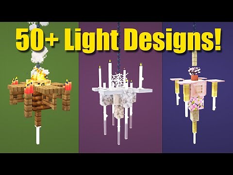 50+ Minecraft Interior Light Designs & Build Hacks!
